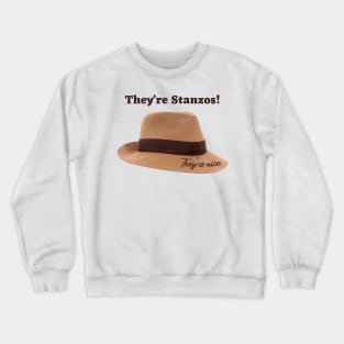 Stanzo Brand Fedoras Crewneck Sweatshirt